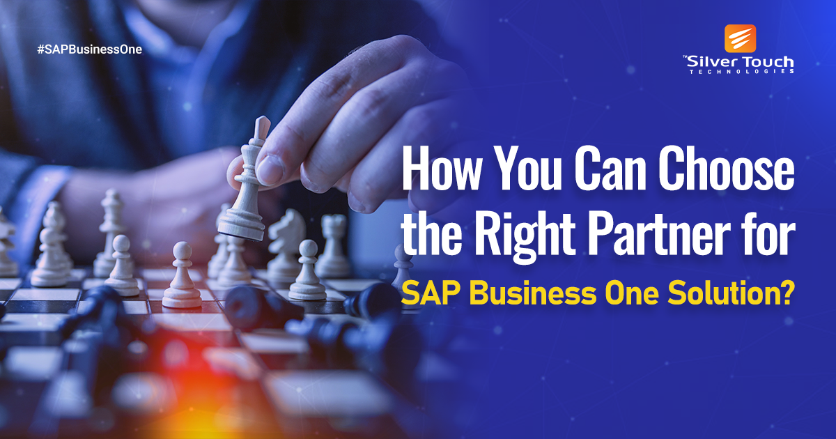 Choose the Right Partner for SAPB1