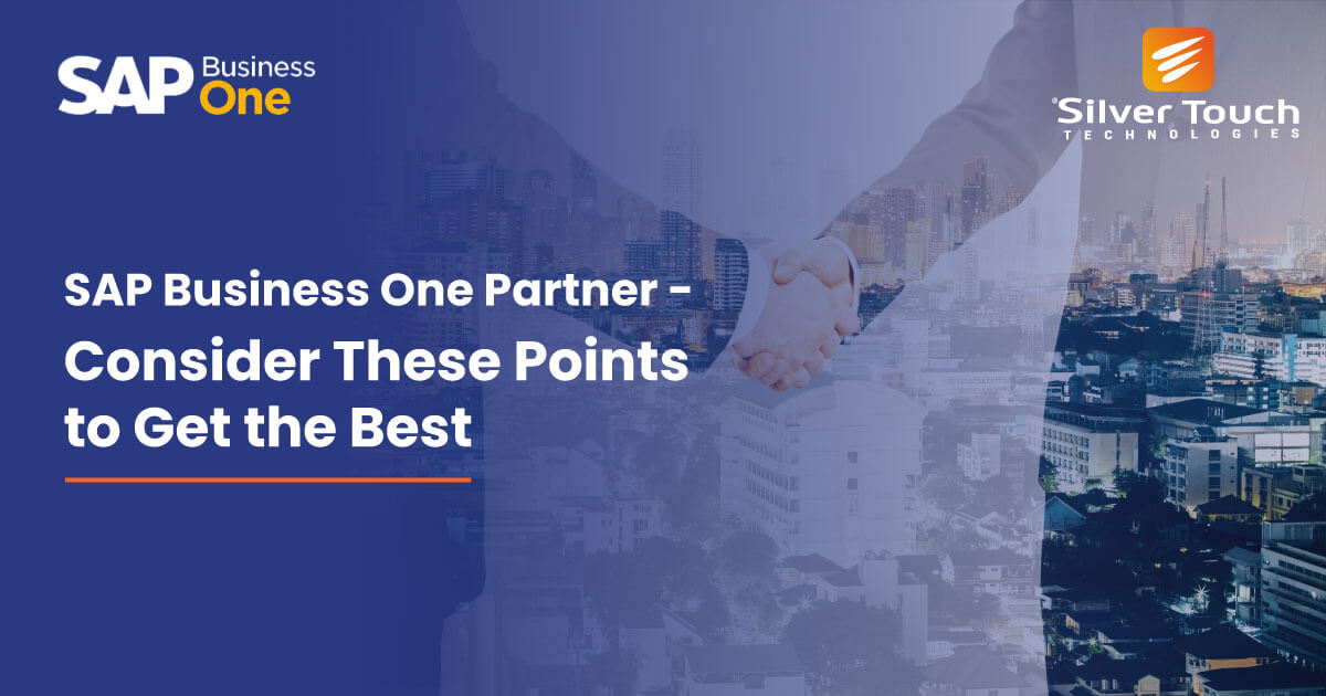 How to Select the Best SAP Business One Partner for Your Company