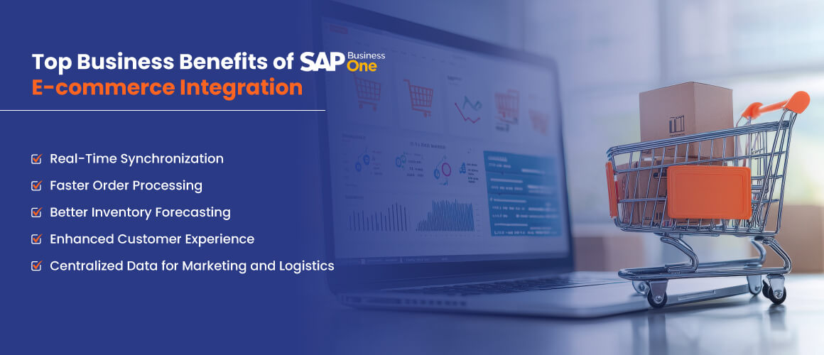 Top Business Benefits of SAP B1 – E-commerce Integration
